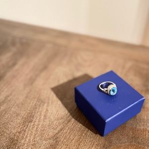 Blue Topaz ring Size 7